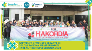 Meriahkan peringatan hakordia 2024 ; poltekkes jakarta iii gelar lomba kreatif dan olahraga bersama