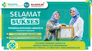 Dua prestasi, satu komitmen: poltekkes kemenkes jakarta iii terus menginspirasi